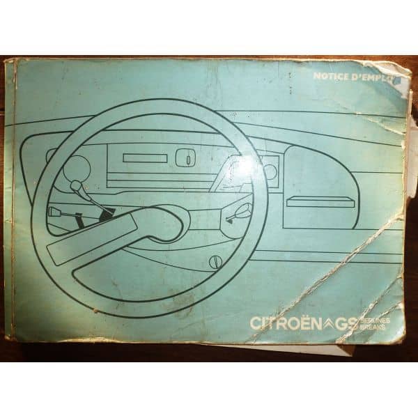 CITROEN GS 1973  MU-CIT-GS-73 - Juillet 1973