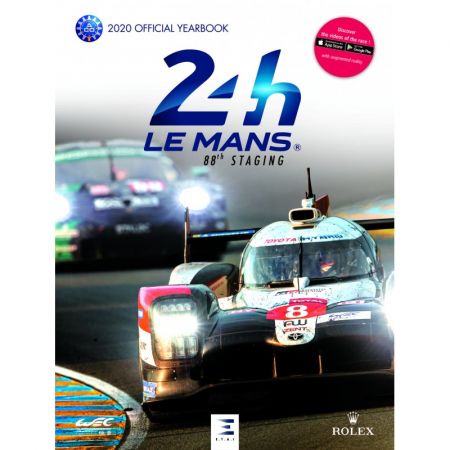 24H24H du Mans 2020 - official English Year Book  LIVR-24HMANS-20-EN -Beau livres le Mans 2020 Year Book- Livre Anglais