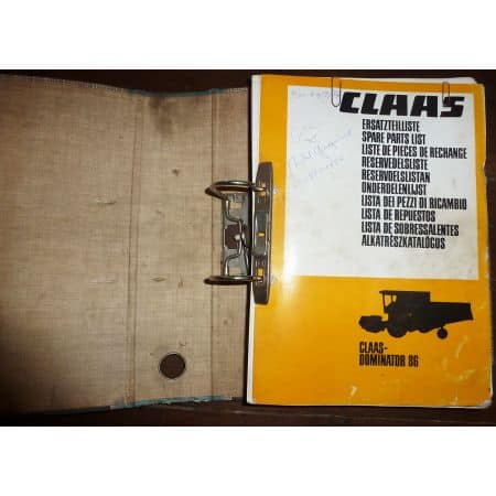CLAAS DOMINATOR 86  Catalogue pièces détachées  CP-CLAAS-DOM86