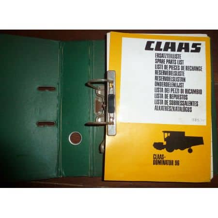 CLAAS DOMINATOR 96  Catalogue pièces détachées  CP-CLAAS-DOM96