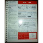 X 1/9 Fiche Technique Fiat