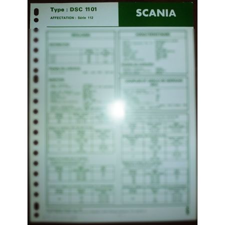 SCANIA DSC 1101  Série 112  Ref : FT-SCA-6A