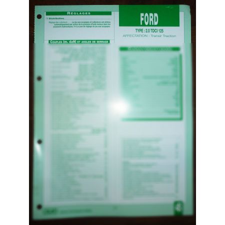 FORD TRANSIT Traction - Type : 2.0l TDdi 125  Ref : FT-FOR-45