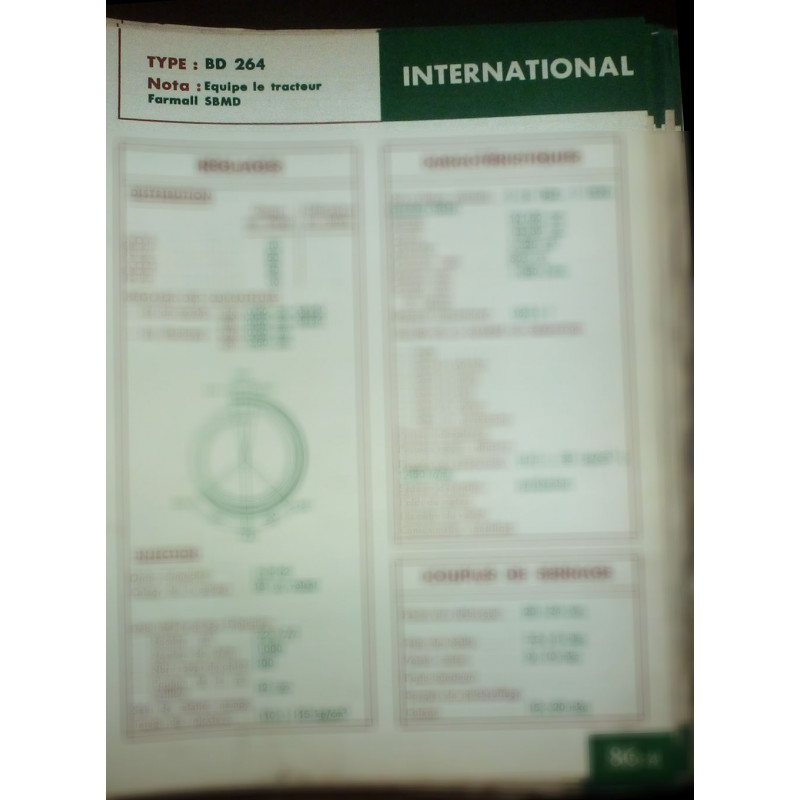 copy of D206 Fiche Technique IH