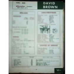 DAVID BROWN  850

Pour tracteurs AD4/36 A et B

Ref : FT-DBR-50-2