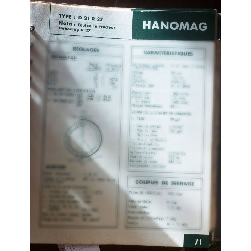 copy of 520 D6T Fiche Technique Henomag Henschel