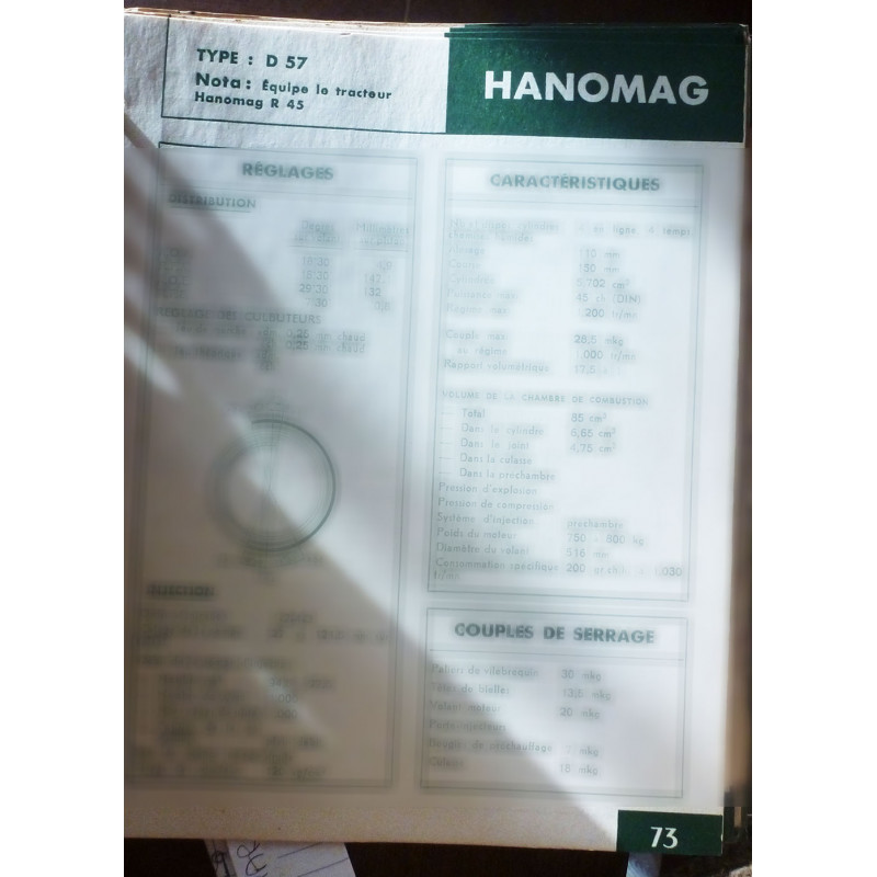 copy of 520 D6T Fiche Technique Henomag Henschel