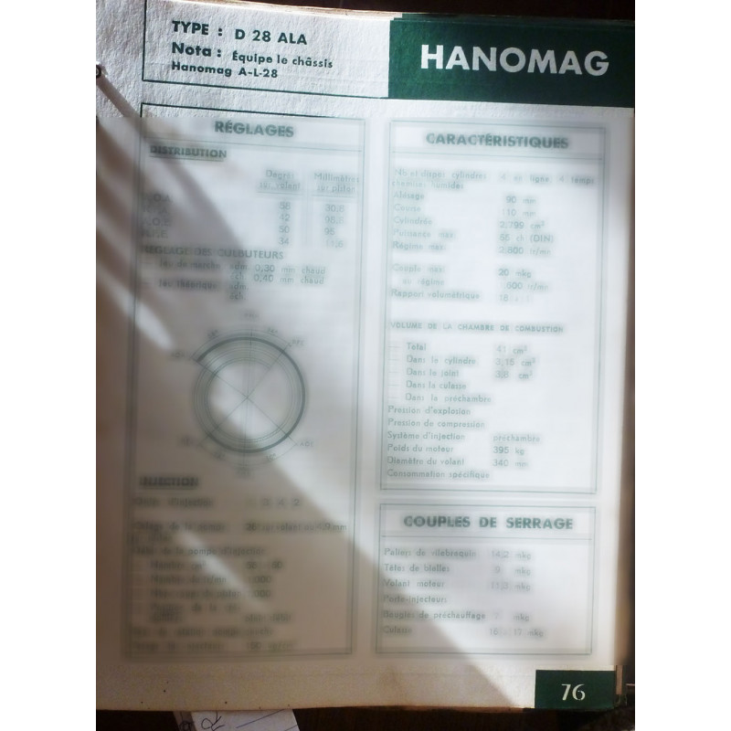 copy of 520 D6T Fiche Technique Henomag Henschel