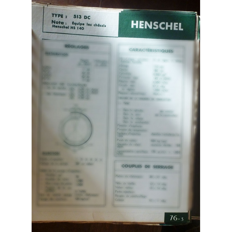 copy of 520 D6T Fiche Technique Henomag Henschel