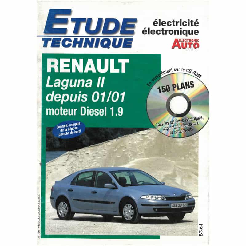 RENAULT LAGUNA II Diesel 1.9 dCi depuis 01/2001

EAV0790 - Janvier 2002

EAV0790 - Janvier 2002