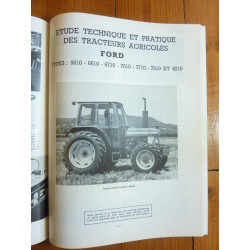 6710 à 8210 Revue Technique Agricole Ford