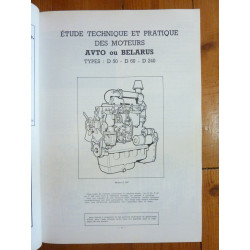 MTZ50 SUPER 550 à 820 Revue Technique Agricole Avto Belarus