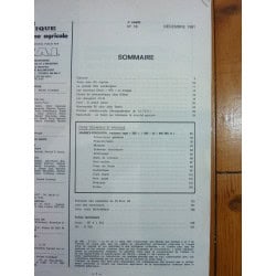 MF592 MF595 Revue Technique Agricole Massey Ferguson