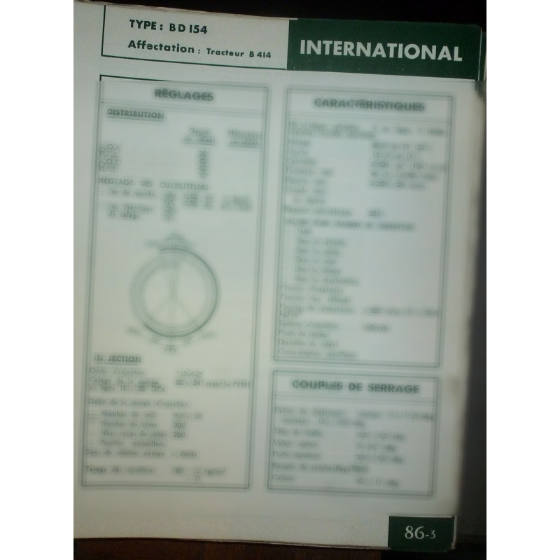 copy of D206 Fiche Technique IH