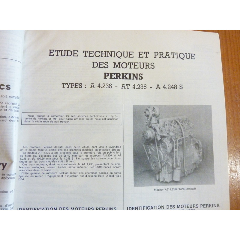 RTA Revue technique agricole MASSEY FERGUSON