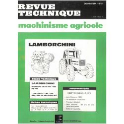 754 784 854 955 Revue Technique Agricole Lamborghini