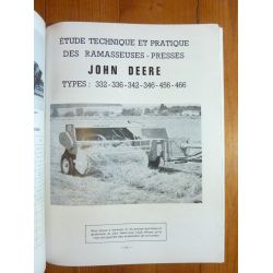 MF265 590 JD 332 466 Revue Technique Agricole John Deere