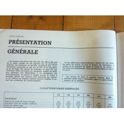 MF265 590 JD 332 466 Revue Technique Agricole John Deere