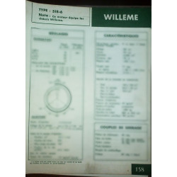WILLEME 518-6

Ref : FT-WIL-138
