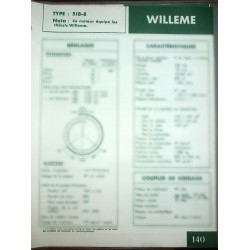 WILLEME 518-8

Ref : FT-WIL-140
