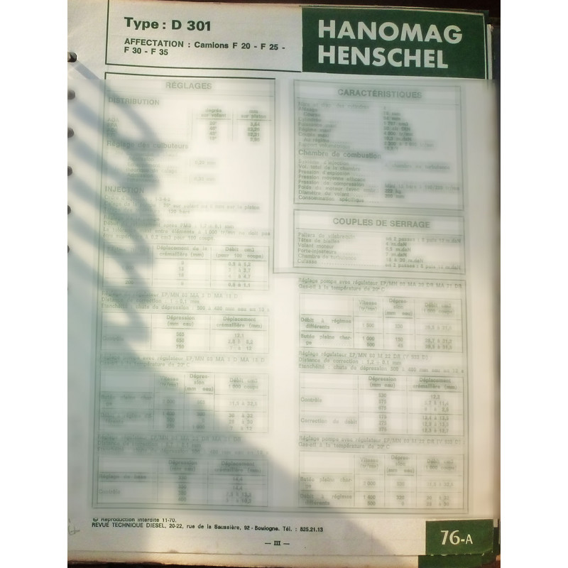 copy of 520 D6T Fiche Technique Henomag Henschel
