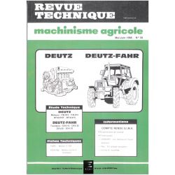 DX4 Revue Technique Agricole Deutz Fahr
