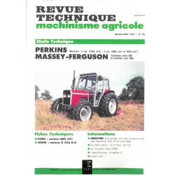 Serie 300 350 355 360 362 365 375 390 390T 398 Revue Technique Agricole MF