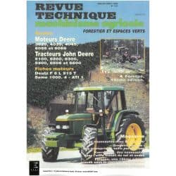 6100 a 6600 Revue Technique Agricole John Deere