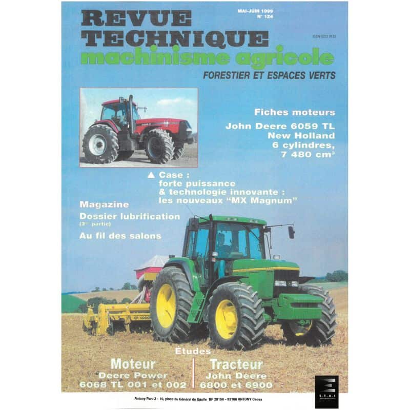 6800 6900 Revue Technique Agricole John Deere