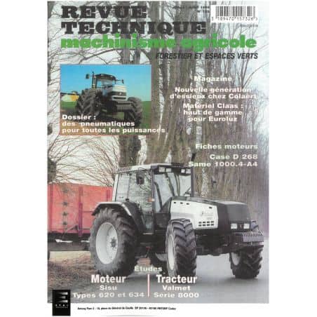 Serie 8000 Revue Technique Agricole Valmet