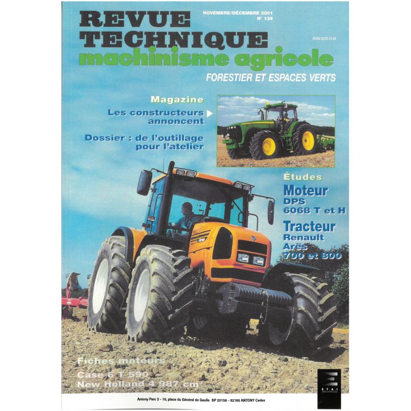 ARES 700 800 Revue Technique Agricole Renault