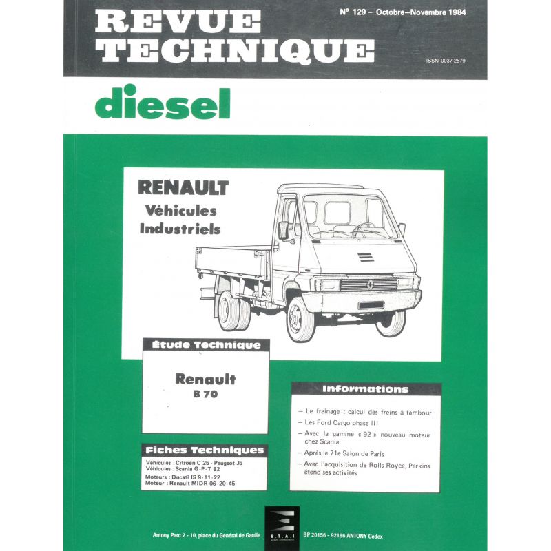 B70 Revue Technique Renault