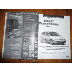 Megane et Scenic Ph2 99- Revue Technique Renault
