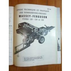 551 651 652 656 120 124 128 Revue Technique Agricole Massey Ferguson