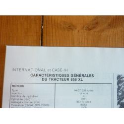 856XL Revue Technique Agricole IH