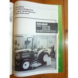 Prince 425 435 445 Revue Technique Agricole Hurlimann