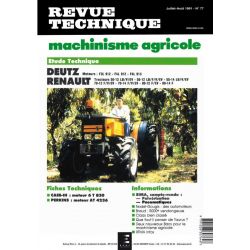 50-12 a 80-14  Revue Technique Agricole Renault