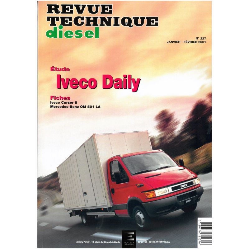 Daily 2.8L 99-06 Revue Technique Iveco
