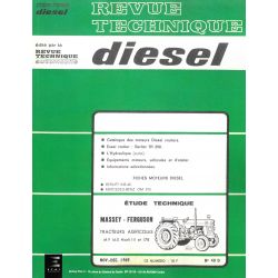 MF165 Mark III MF178 Revue Technique Agricole Massey Ferguson