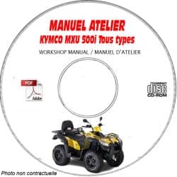 KYMCO MXU 500I

Type : LDA0CA

Manuel d'Atelier sur CD-ROM Anglais