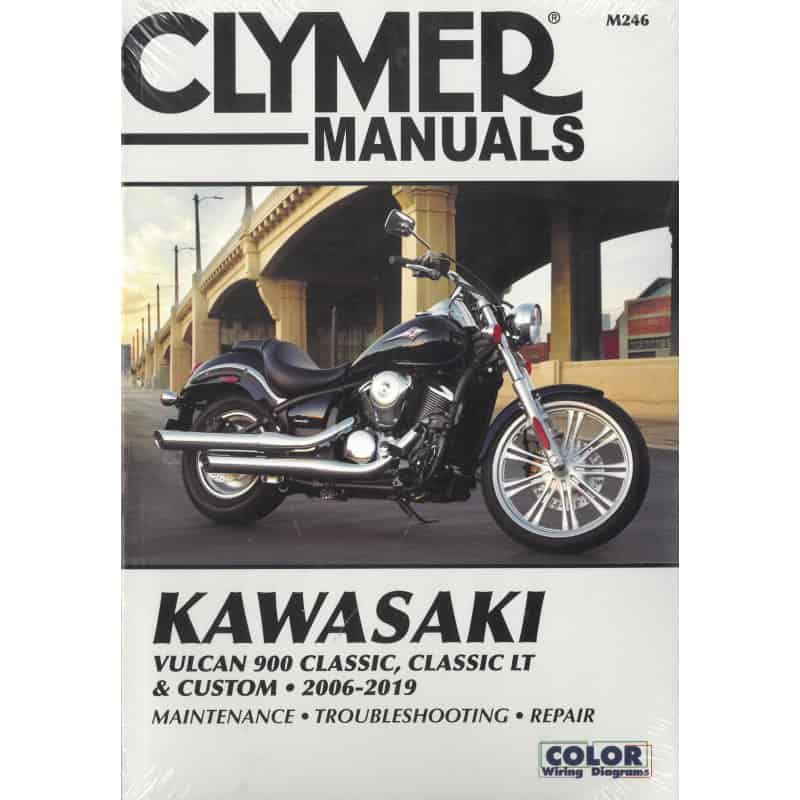 Vulcan Classic Custom 06-19 Revue technique Clymer KAWASAKI Anglais