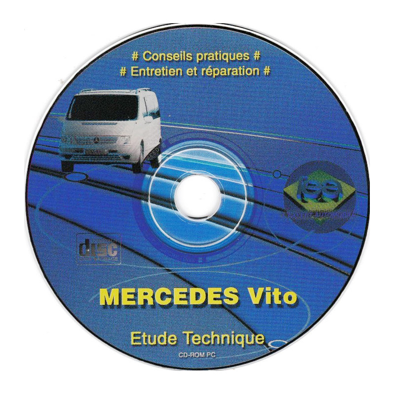 MERCEDES-BENZ Vito de 04/1996 à 2003

CD-LEA0421 - Revue Technique L expert automobile CD-ROM
