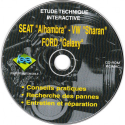 FORD Galaxy - SEAT Alhambra  - VOLKSWAGEN Sharan 1997-1999

CD-LEA0383 -Revue Technique L expert automobile CD-ROM