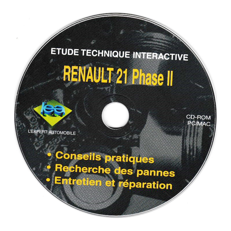 RENAULT R21 Phase II

Tous types sauf turbo Essence et 4x4

CD-LEA-R21 -Revue Technique L expert automobile CD-ROM