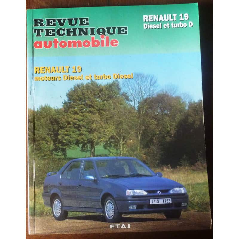 copy of R19 diesel Revue Technique RENAULT