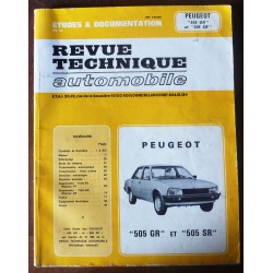 PEUGEOT 505 GR - SR

RRTA0398.1 - Réédition