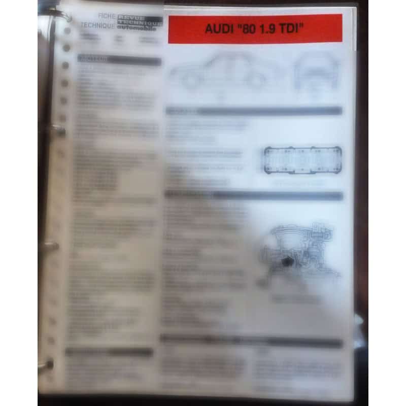 copy of 80 1.6 D Fiche Technique Audi