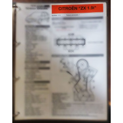 copy of ZX 1.9D - Fiche Technique Citroen