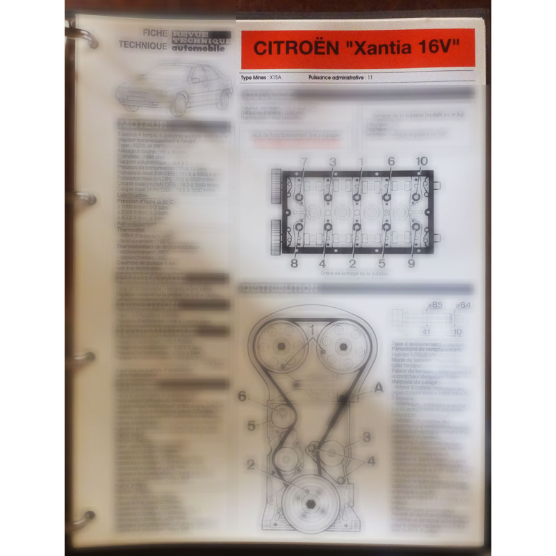 CITROEN XANTIA 16V

Type : X15A - XU10 J4

Ref : FTRTA-CIT-XAN-16V