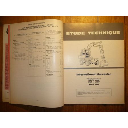IH 3945 3965 Revue Technique TP Deutz